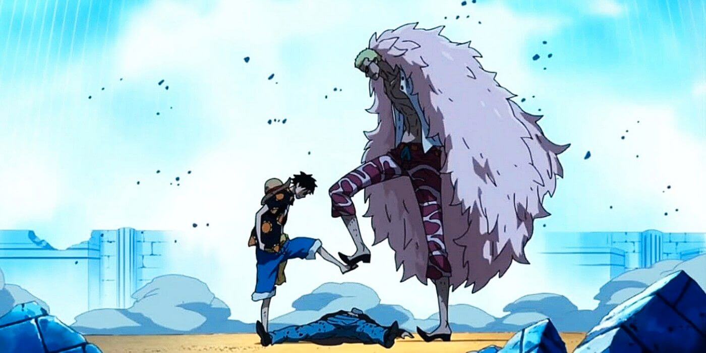 luffy vs doflamingo